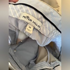 Peter millar jean pants. Color light kahaki. Size 35x30